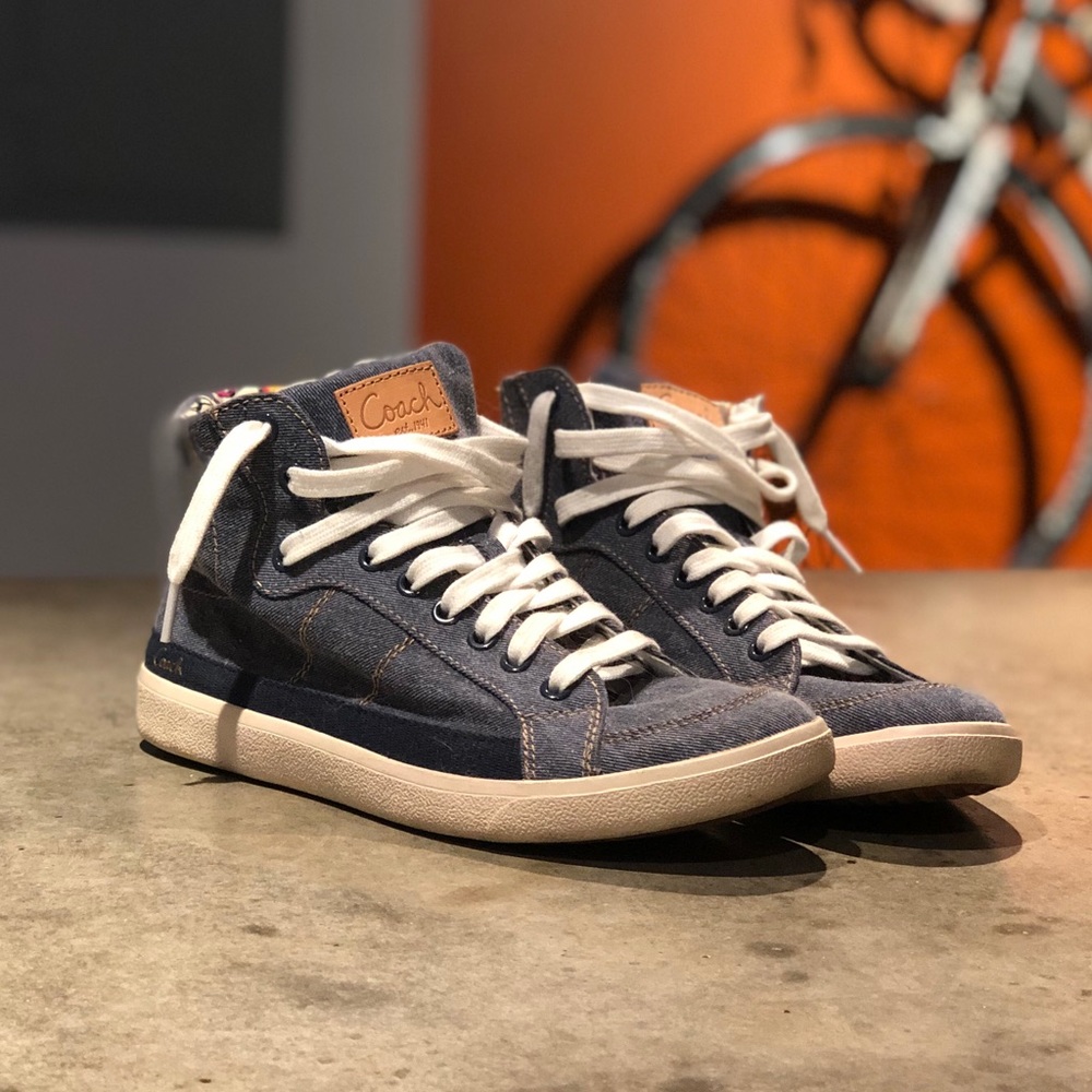 Denim Coach Shoes